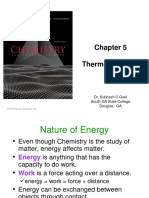 Week 007 PresentationThermochemistry