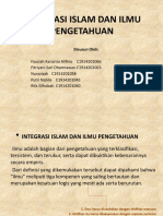 Integrasi Islam Dan Ilmu Pengetahuan