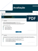 Avaliação da aprendizagem em IA