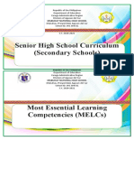 Senior High School Curriculum (Secondary Schools)