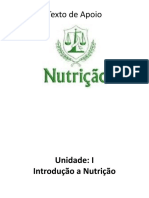 Introdução à Nutrição: Conceitos Gerais e Importantes