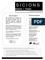 Temaris I Tests Ajuntament de Lhospitalet