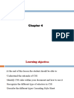 Chapter 4 - Understanding CSS Selectors