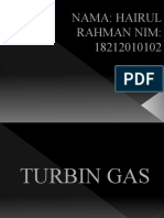 Turbin Gas Hairul Rahman
