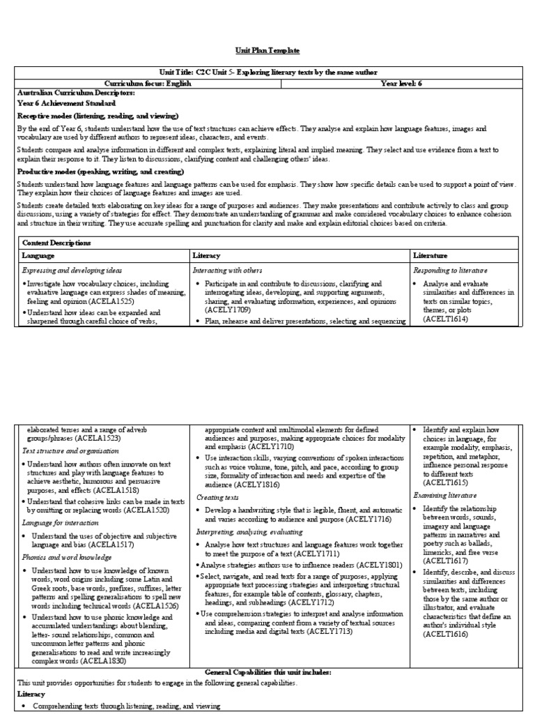 Expressing and Developing Ideas Interacting With Others Responding To Literature PDF