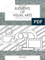 Elements OF Visual Arts: Reported By:geralve Chris B. Serafin