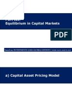 Equilibrium in Capital Markets: Based On: Investments (Asia Global Edition)