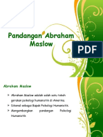 PPT Abraham Maslow
