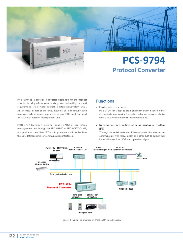 Protocol Convert PCS-9794 | PDF | Scada | Computer Network