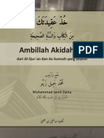 Ambillah Akidahmu