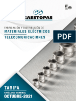 Gaestopas Tarifa Ta-111 Octubre 2021