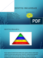 Tugas BENTUK ORGANISASI