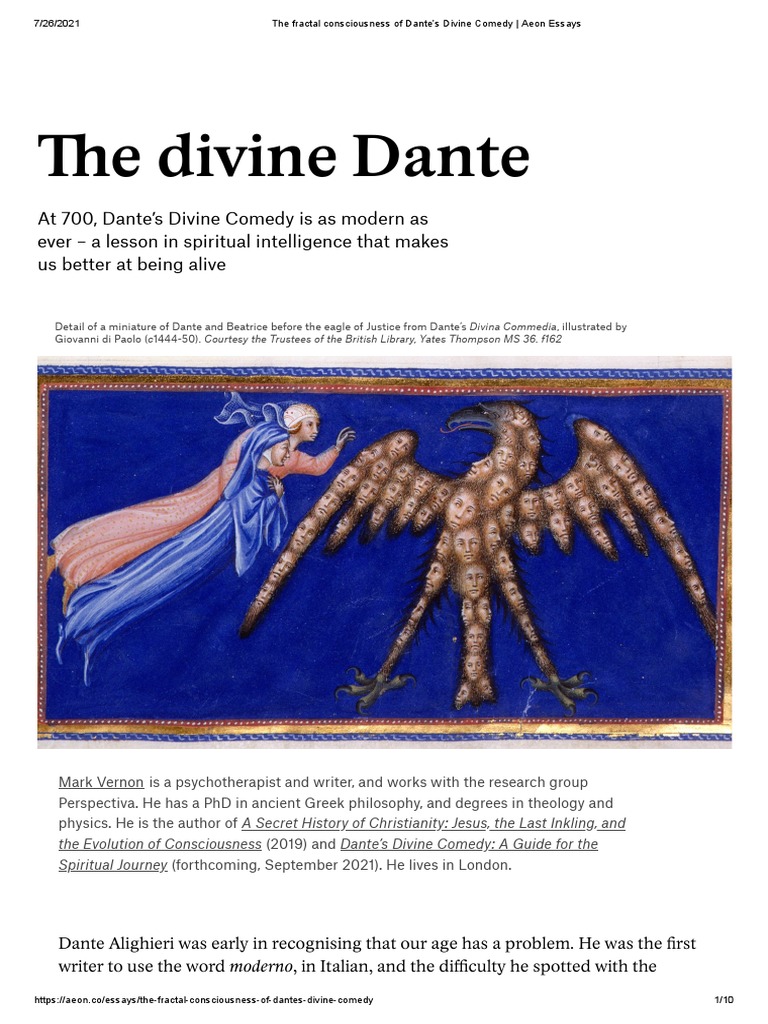 Divine comedy essay image