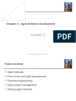 1 Chapter 3 Agile Software Development