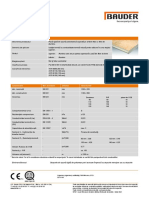 BauderPIR DHW - Produktdatenblatt 41790000 - 0921 - RO RO
