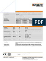 BauderPIR M - Produktdatenblatt 48000000 - 0921