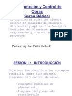 Programación y Control de Obras