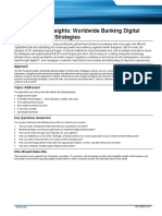 IDC Financial Insights: Worldwide Banking Digital Transformation Strategies