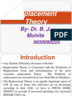 Replacement Theory: By-Dr. B. J. Mohite
