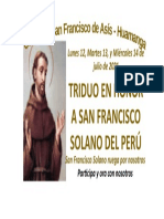 San Francisco Solano Del Peru