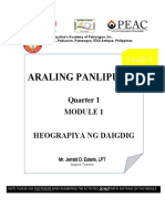 Module 1 in Araling Pan
