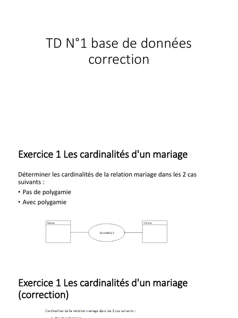 BD - Correction - TD1 | PDF | Finance et gestion monétaire