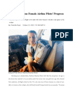 Covid Threatens Female Airline Pilots
