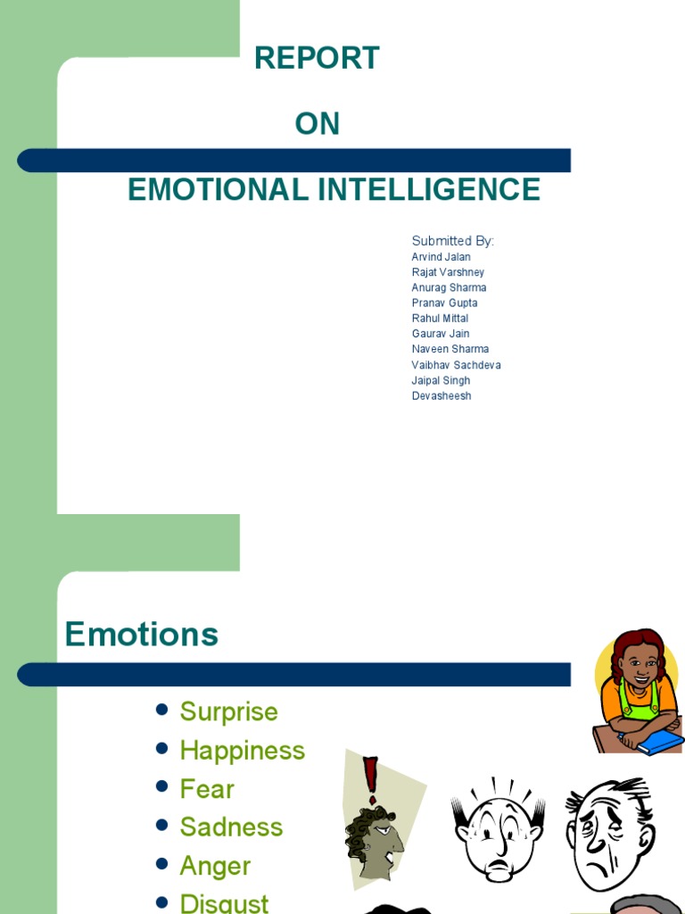 Emotional Intelligence Report | PDF | Emotional Intelligence | Employee ...