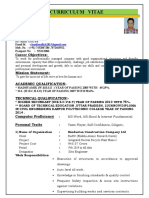 Curriculum Vitae: Career Objectives