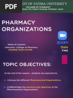 7 - Pharmacy Organization