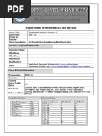 MAT 120 NSU Syllabus