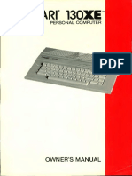 Atari 130XE Personal Computer Owner's Manual