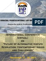 International Conference Brochure