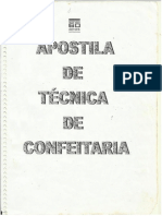 Técnicas de Confeitaria – SENAC SE