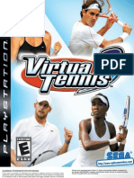 Virtua Tennis 3 - Manual - PS3