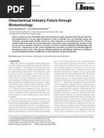 Oleochemical Industry Future Through Biotechnology: Review