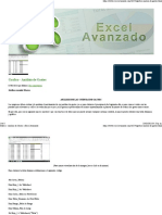 Graficos Con Macros. Analisis de Las Cuentas de Gastos