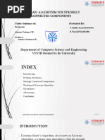 Kosaraju Algorithm For Strongly Connected Components