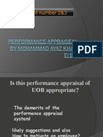 Performance Appraisal 