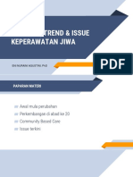 Sejarah & Trend Issue Keperawatan Jiwa