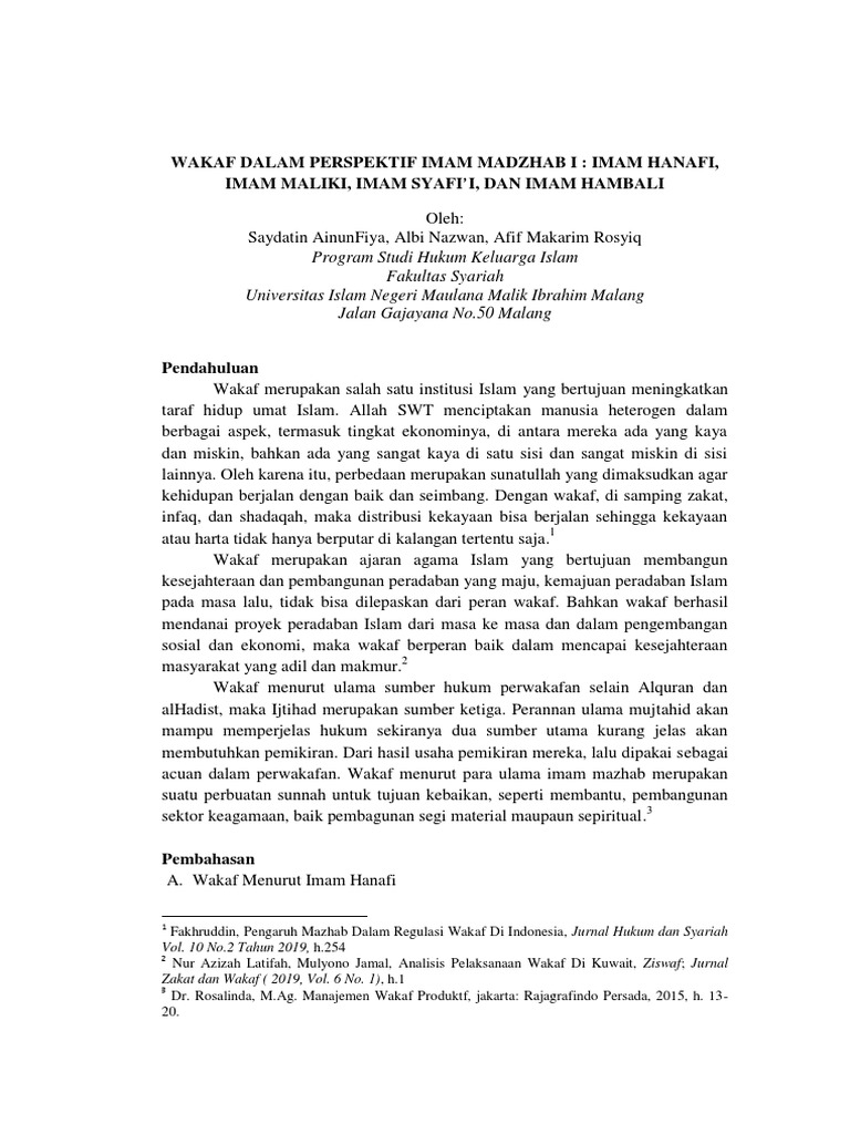 Kelompok 2 Waqaf Pdf