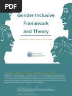 Gender Inclusive Framework and Theory Guide