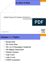 Chapter 1:: From Zero To One: Digital Design and Computer Architecture