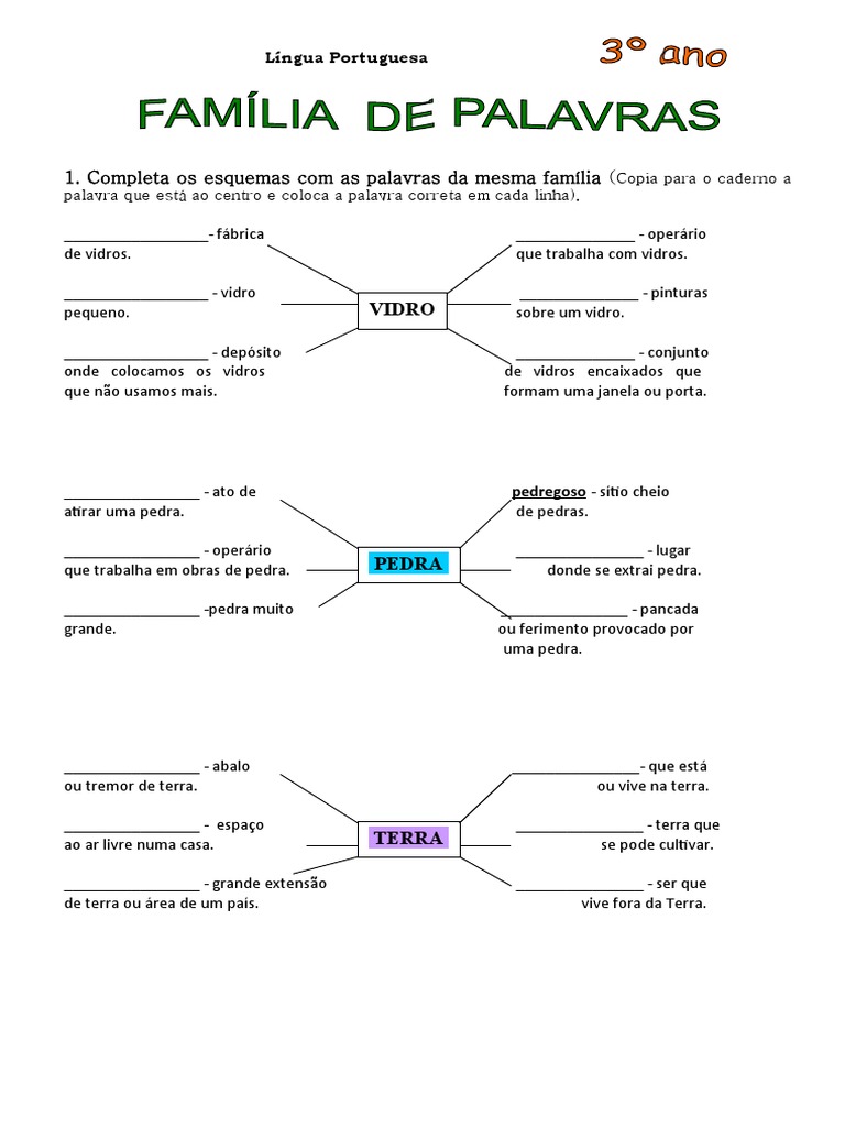 Família de Palavras-16 | PDF