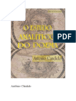 CANDIDO- Antonio. O Estudo Analitico Do Poema