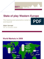 State of Play Western Europe: The Leasing and Automotive Rental Industry in 2008 and Beyond