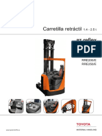 Catalogo Tecnico Reach Toyota BT Reflex R E Series