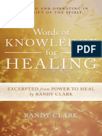 Words of Knowledge For Healing