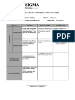 Informe Técnico Pedagógico 3ER AÑO A