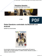 Robot Sanduino Controlado via Bluetooth Con Android – Robótica Sandria